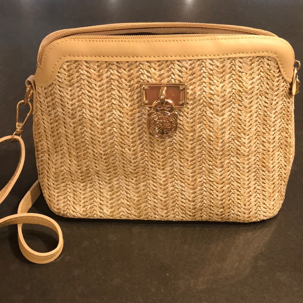 Brand New Straw Crossbody bag
